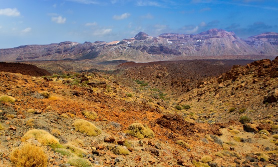 Panorámica general del Parque Naciional del Teide